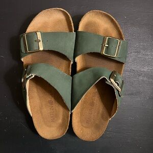 HAFLINGER Andrea Sandals green color used size 39 (8 US)
Green Buckle Sandals